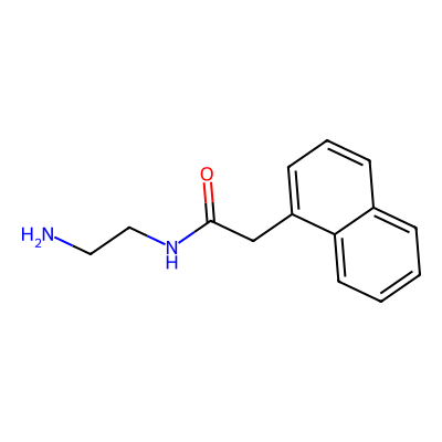 Chemical structure of Naphazoline Nitrate Impurity A (Freebase)