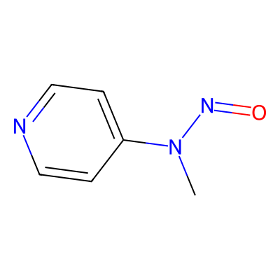 Chemical structure of N-Nitroso Amino pyridine