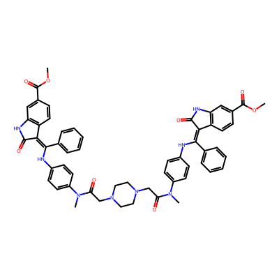 Chemical structure of Nintedanib Impurity 33