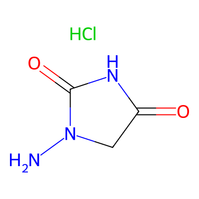 Chemical structure of Amino Hydantoin impurity