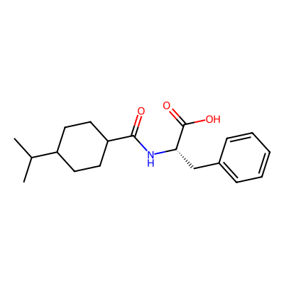 Chemical structure of Nateglinide Related Compound B
