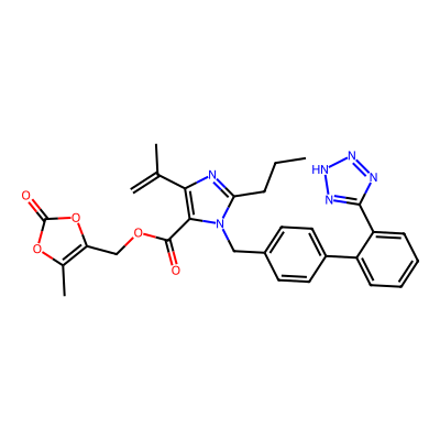Chemical structure of Olmesartan EP Impurity C