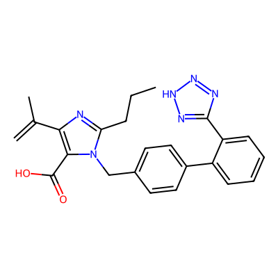 Chemical structure of Olmesartan Impurity E