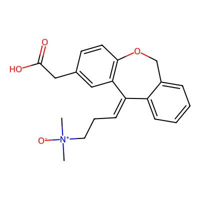 Chemical structure of Olopatadine Related Compound B