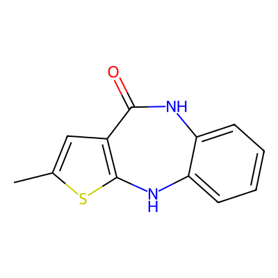 Chemical structure of Olanzapine EP Impurity B