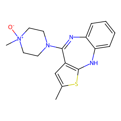Chemical structure of Olanzapine EP Impurity D