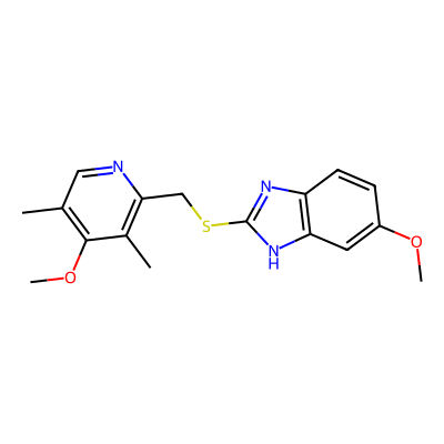 Chemical structure of Omeprazole EP Impurity C
