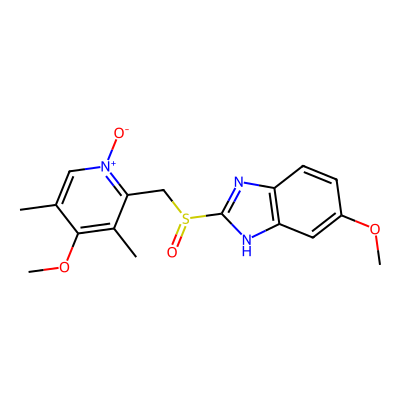 Chemical structure of Omeprazole EP Impurity E