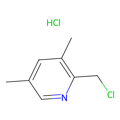 Chemical structure of Des Methoxy Omeprazole Chloro Compound