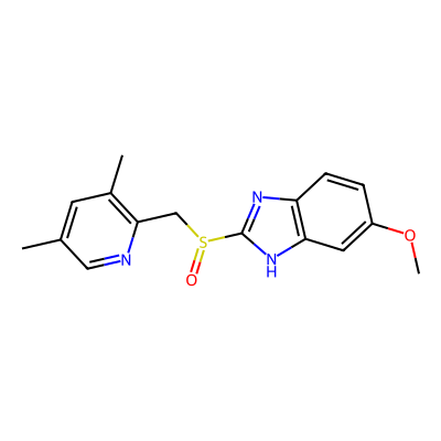 Chemical structure of 4-Desmethoxy Omeprazole