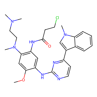 Chemical structure of Osimertinib Impurity 9