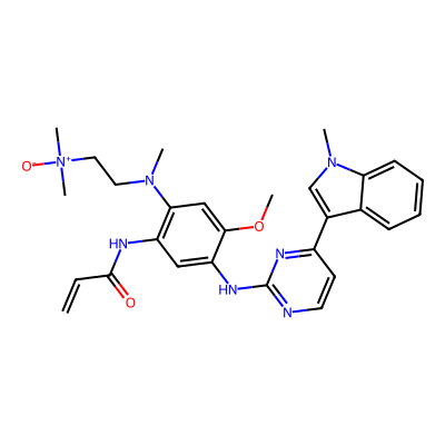 Chemical structure of Osimertinib N-oxide Impurity