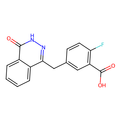 Chemical structure of Olaparib Impurity 2