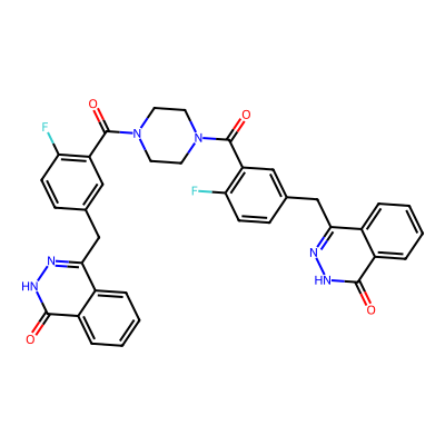 Chemical structure of Olaparib Impurity 4