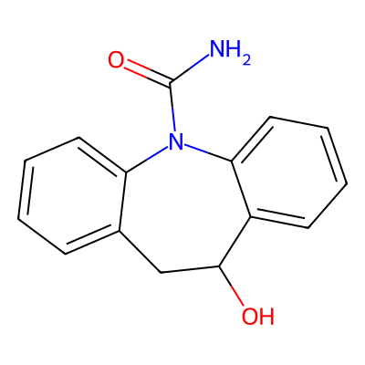 Chemical structure of Oxcarbazepin Hydroxy Impurity
