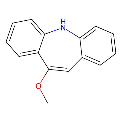 Chemical structure of Oxcarbazepine EP Impurity H