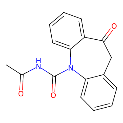 Chemical structure of Oxcarbazepine Impurity L