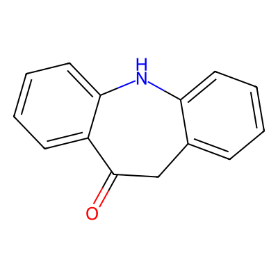 Chemical structure of Oxcarbazepine EP Impurity C