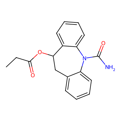 Chemical structure of Oxcarbazepine Impurity E