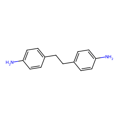 Chemical structure of 4,4'-Ethylenedianiline