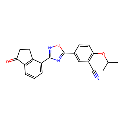 Chemical structure of Ozanimod Keto Impurity