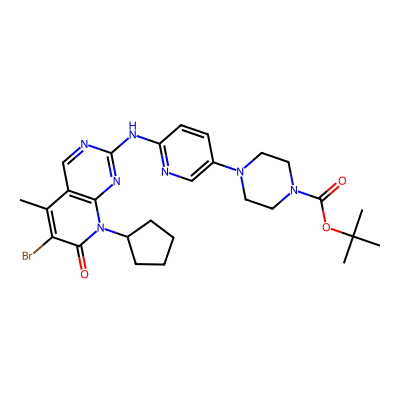 Chemical structure of Palbociclib Impurity 5