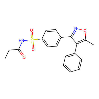 Chemical structure of Parecoxib Impurity 4