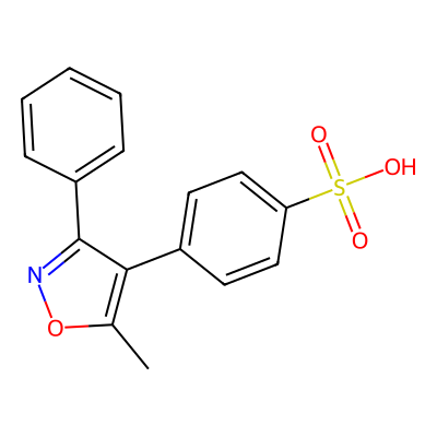 Chemical structure of Parecoxib sodium Related compound B