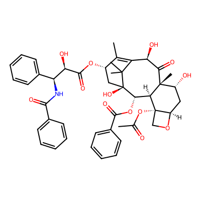 Chemical structure of 7-Epi 10-Desacetyl Paclitaxel