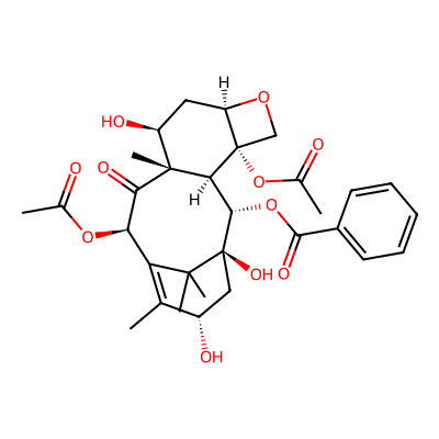 Chemical structure of Baccatin III