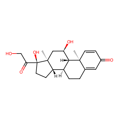 Chemical structure of Prednisolone EP Impurity F