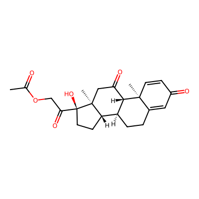 Chemical structure of Acetate Prednisone