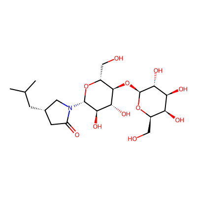 Chemical structure of Pregabalin Lactose