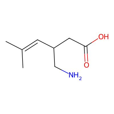 Chemical structure of rac-4,5-Dehydropregabalin