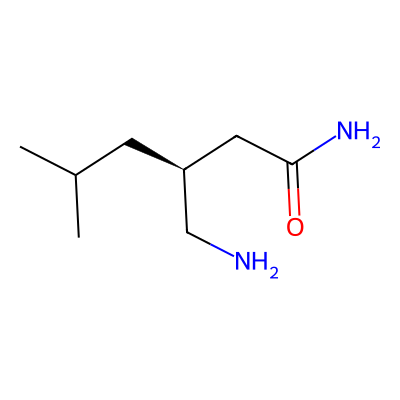Chemical structure of Pregabalin impurity 1