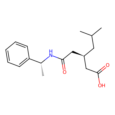 Chemical structure of PRG Sec Amide