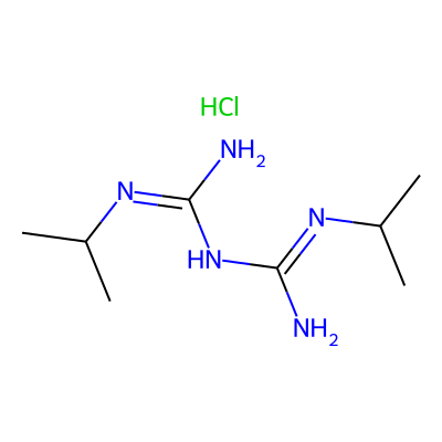 Chemical structure of Proguanil Hydrochloride Impurity D
