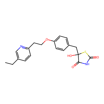 Chemical structure of Pioglitazone EP Impurity A