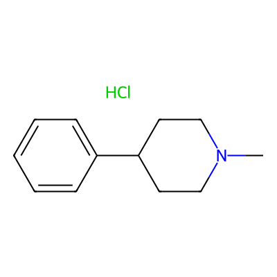 Chemical structure of Pethidine Impurity A HCl