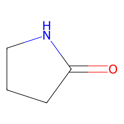 Chemical structure of Piracetam EP Impurity A