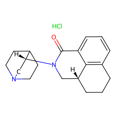 Chemical structure of Palonosetron Hydrochloride