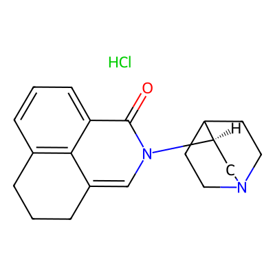 Chemical structure of Palonosetron Related Compound E