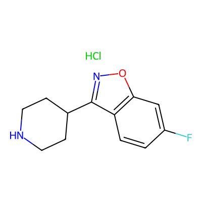 Chemical structure of Paliperidone Related Compound B