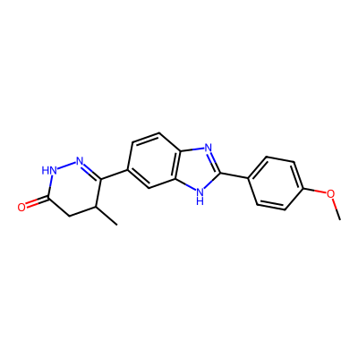 Chemical structure of Pimobendan