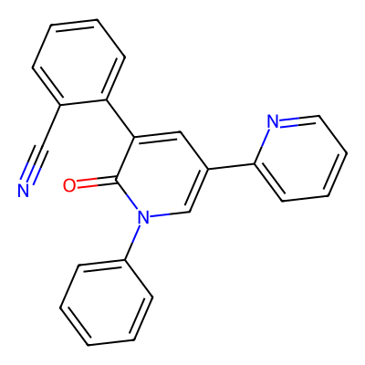 Chemical structure of Perampanel Hydrate