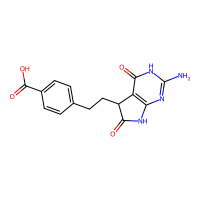 Chemical structure of Pemetrexed Impurity 16