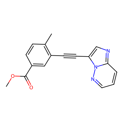 Chemical structure of Ponatinib Impurity 4