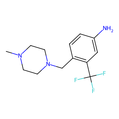 Chemical structure of Ponatinib Impurity 1