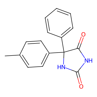Chemical structure of Phenytoin Impurity F