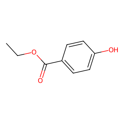 Chemical structure of Propyl Paraben Impurity C